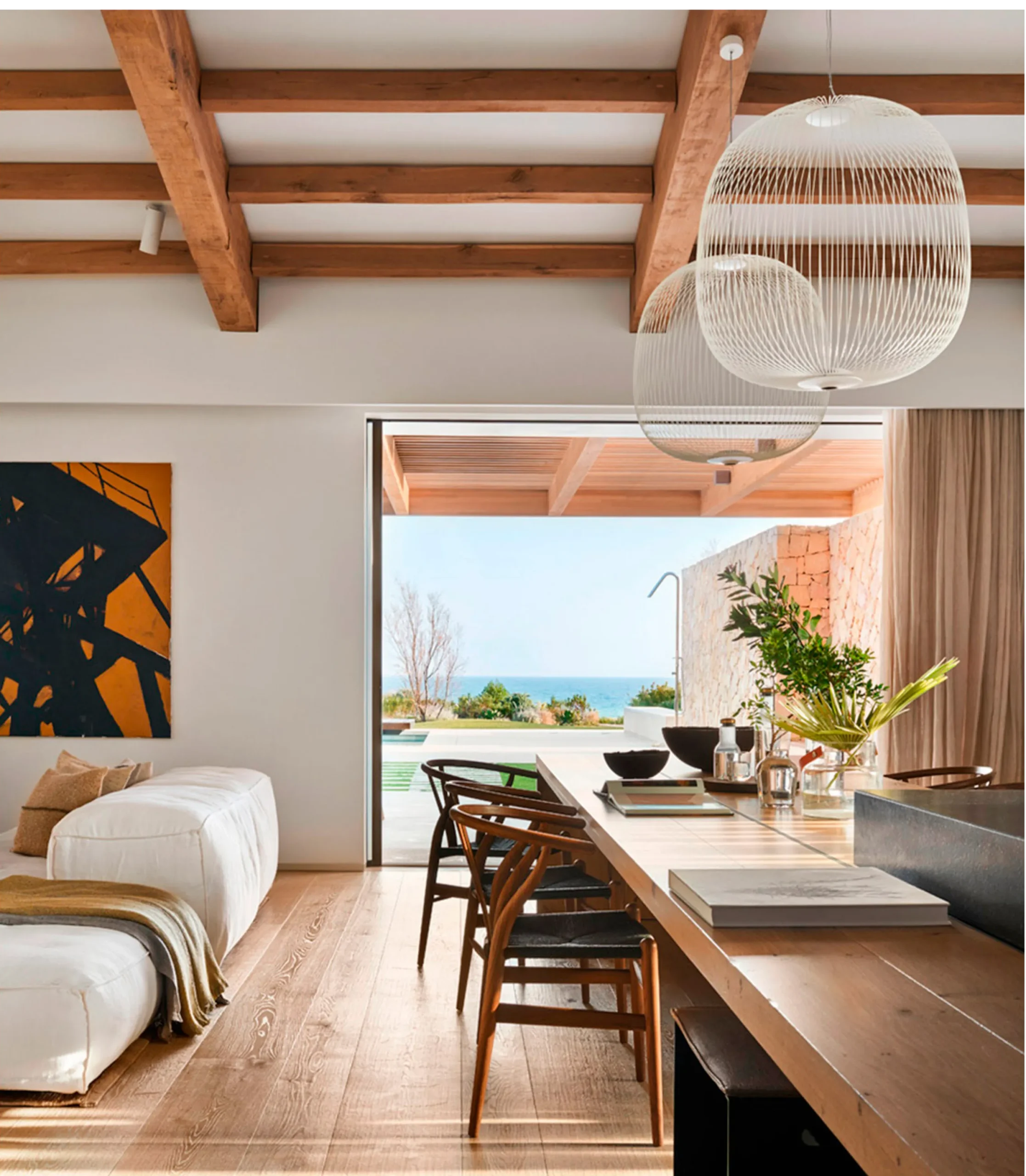 interiorismo de estancia en villa