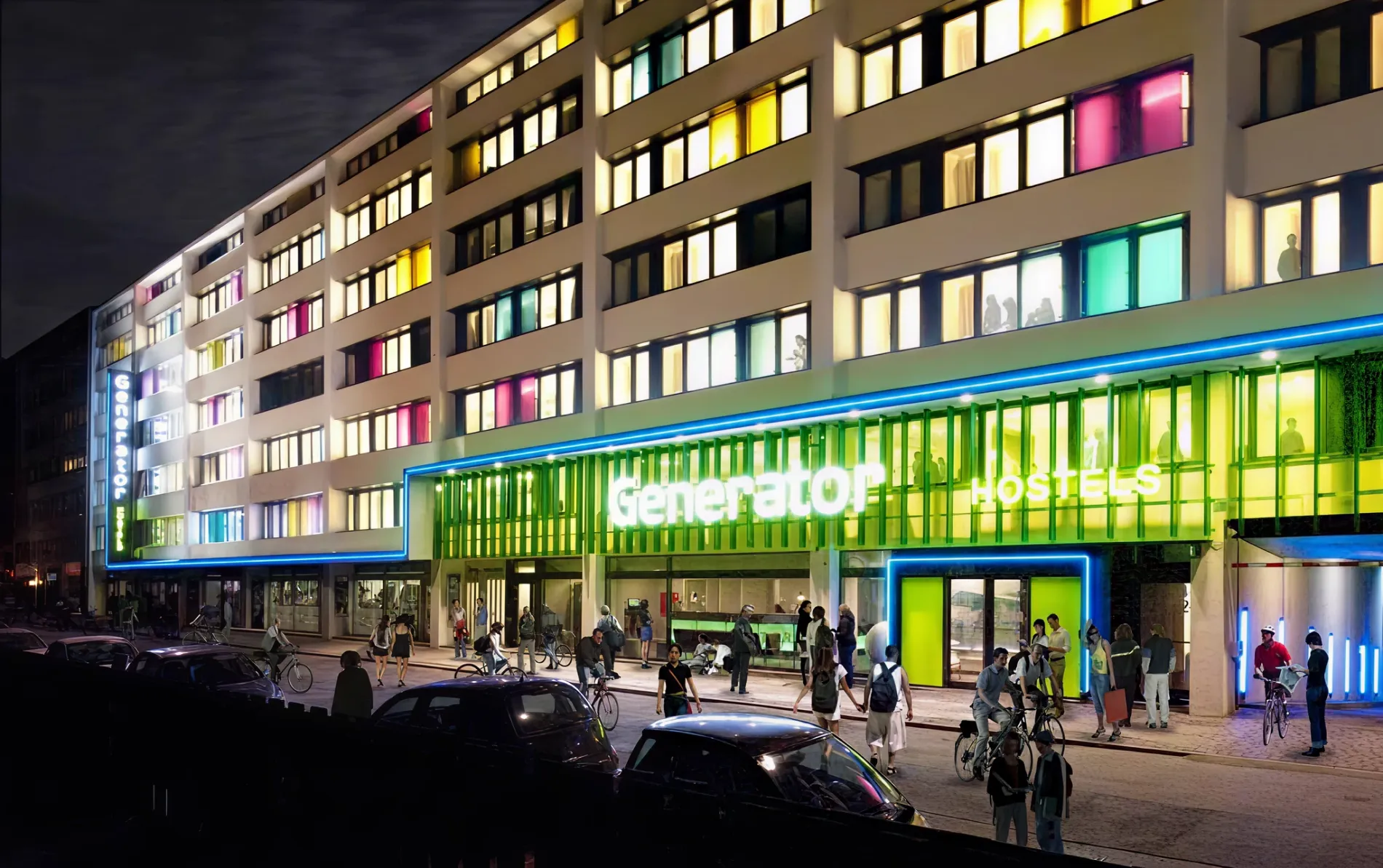 fachada restaurante generator