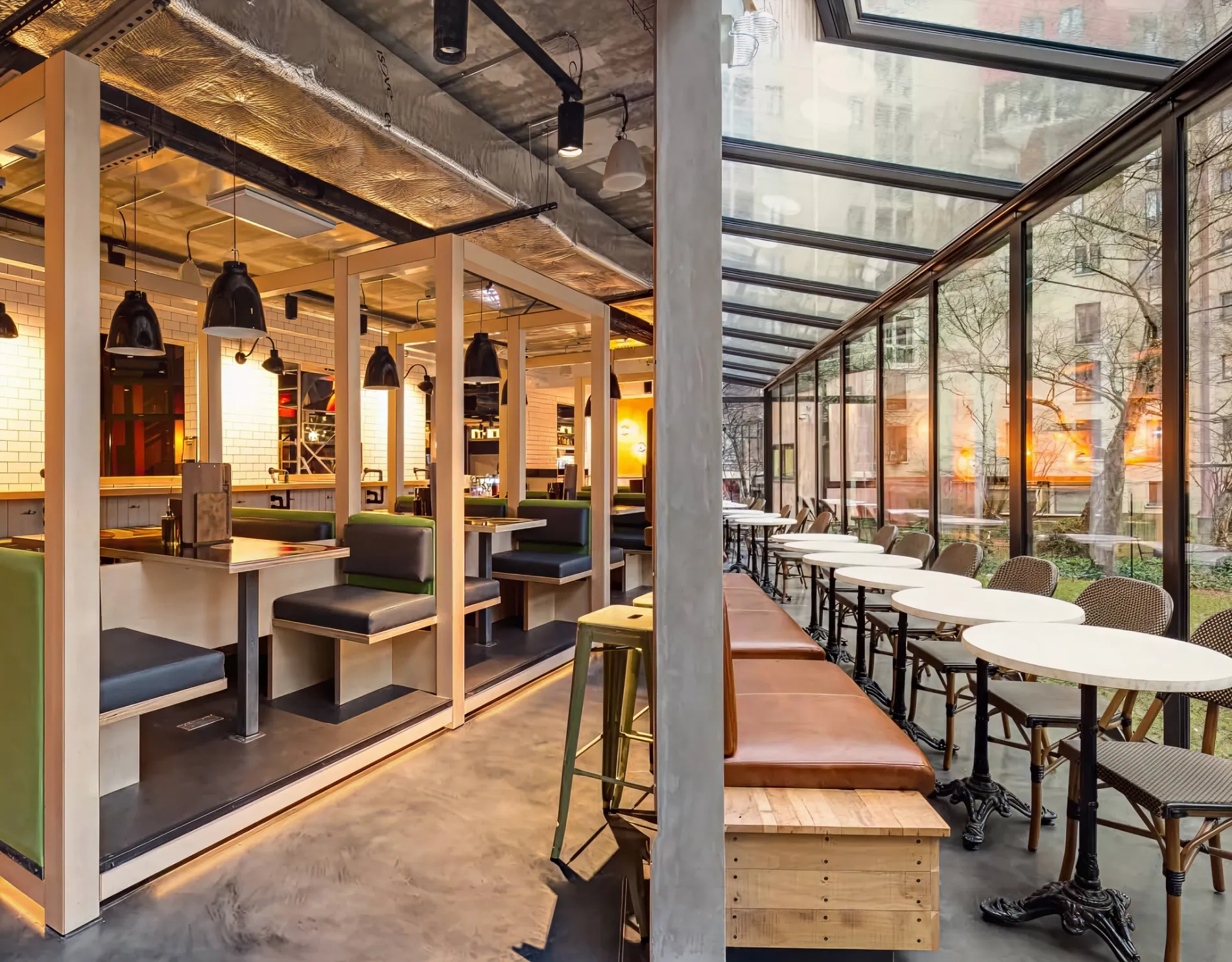 Interiorismo restaurante Generator Paris