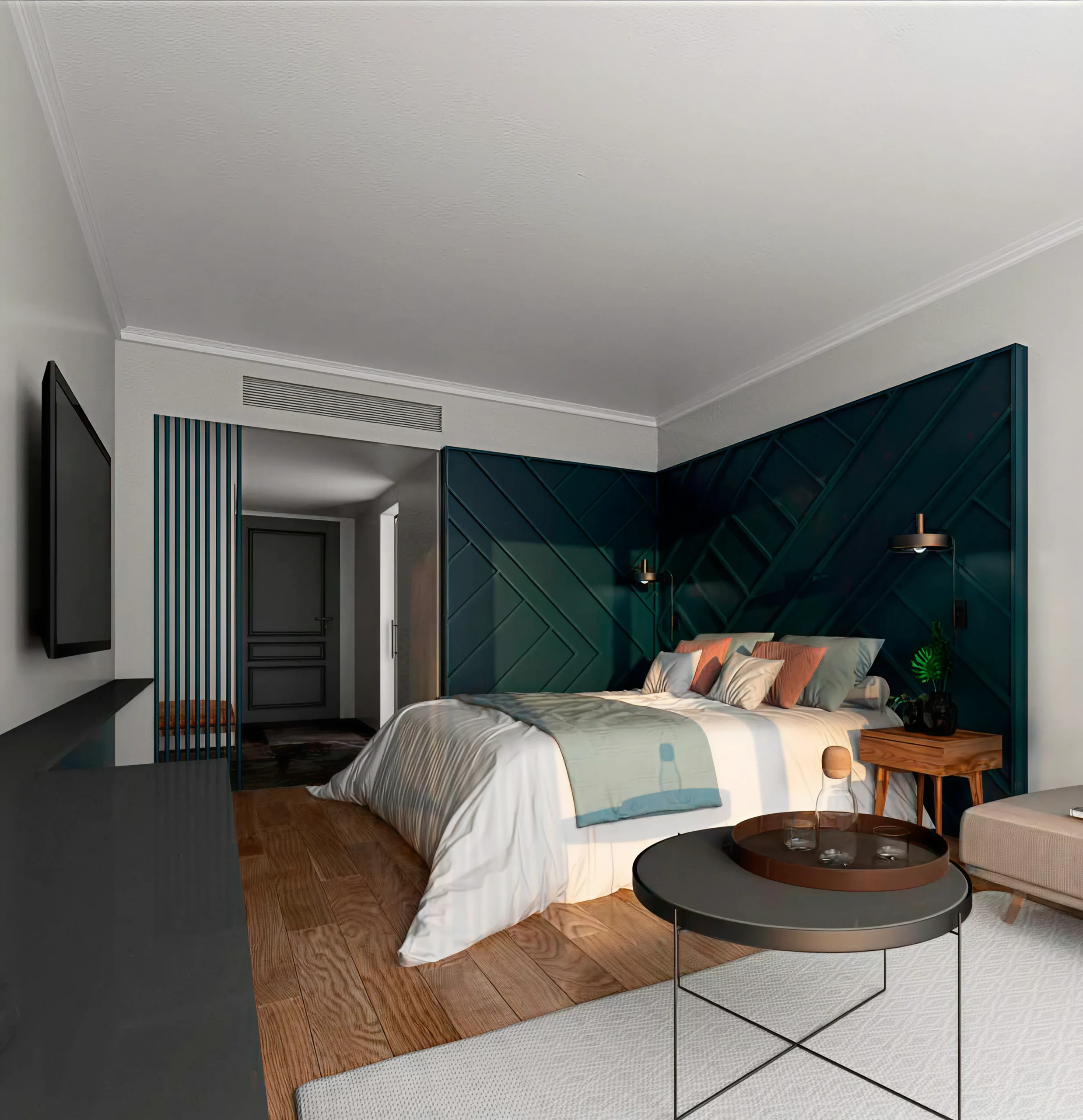 Carpinteria habitación hotel