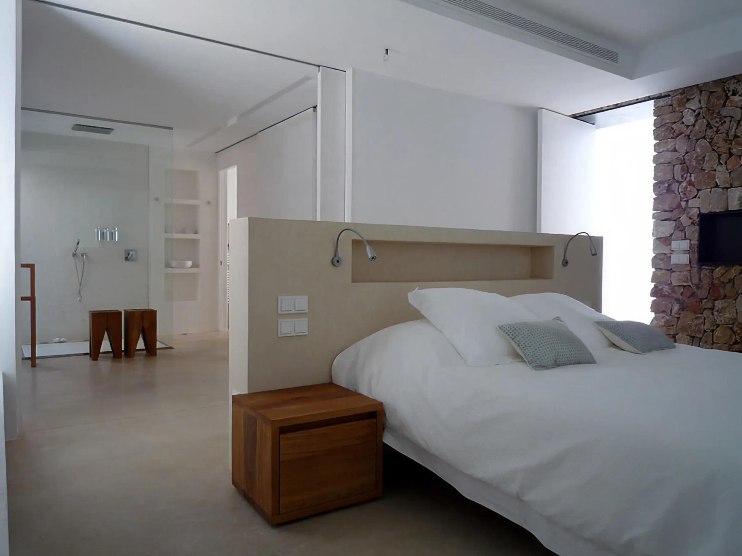Mobiliario habitación en menorca