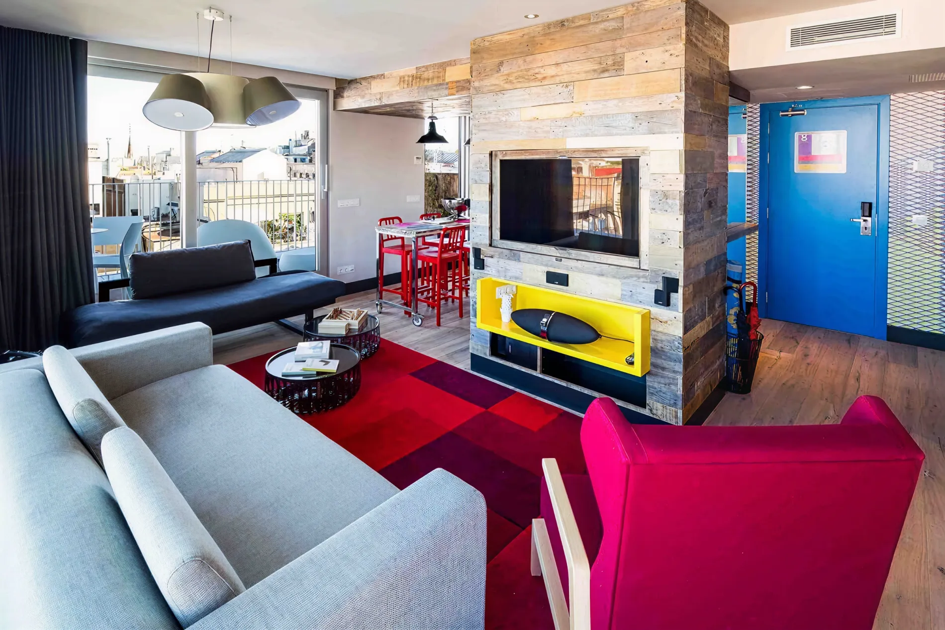 Carpintería a medida para penthause suite