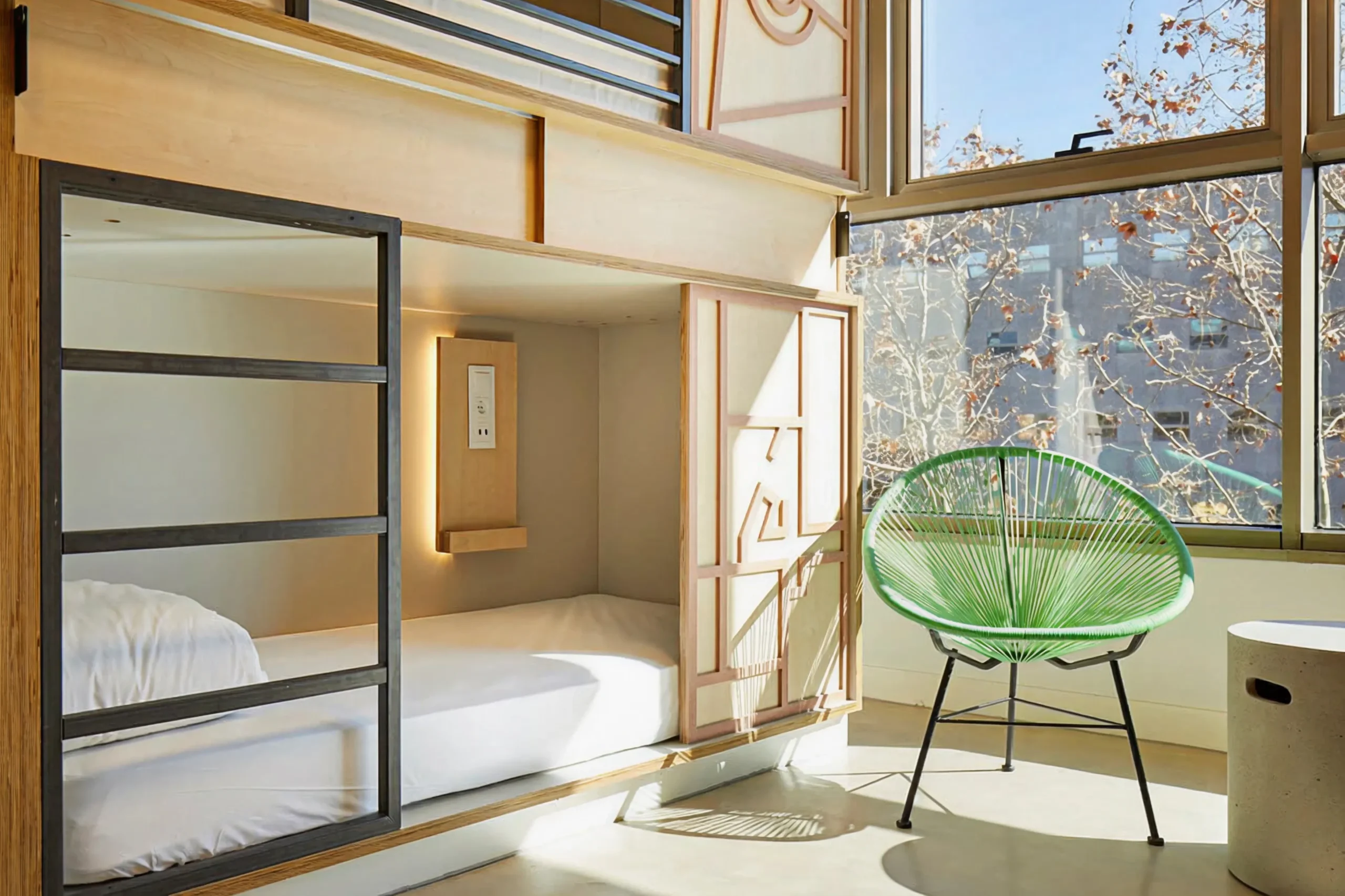 bunker mobiliario fijo